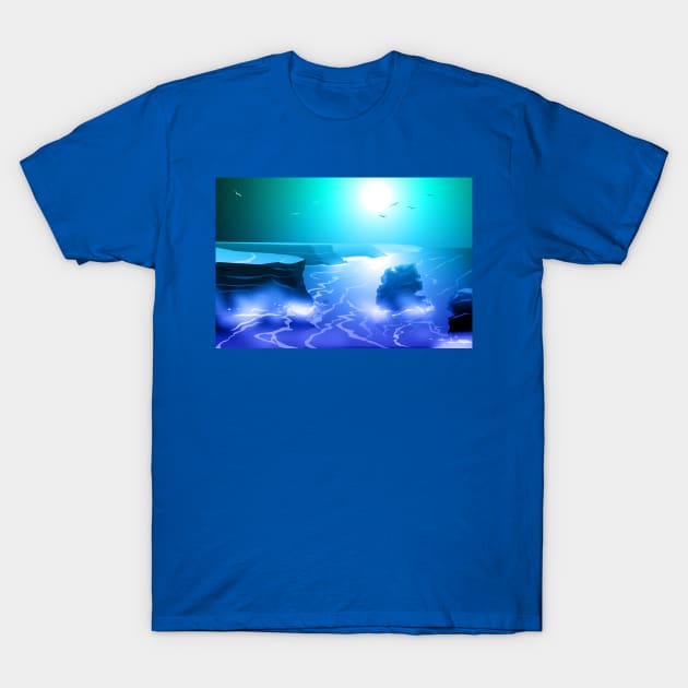 Great Ocean Road T-Shirt by itsmidnight